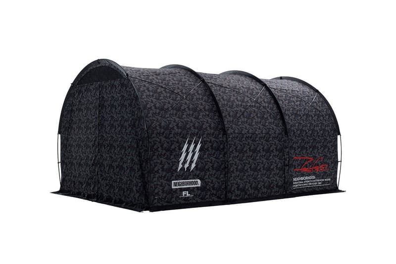 neighborhood futura laboratories collaboration collection pointman incense chamber gore tex infinium marmot pullover hoodie t shirt dad cap ma-1 chair camo e cot e hanger ep field office sk8thing ce release info