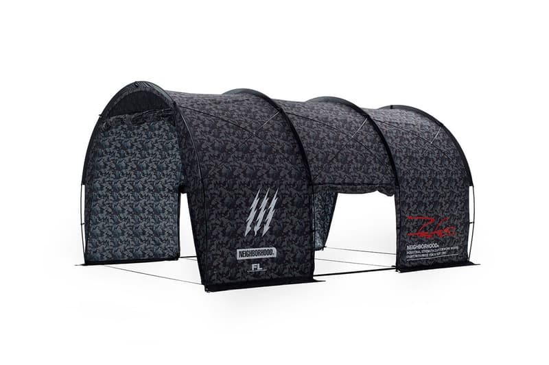 neighborhood futura laboratories collaboration collection pointman incense chamber gore tex infinium marmot pullover hoodie t shirt dad cap ma-1 chair camo e cot e hanger ep field office sk8thing ce release info