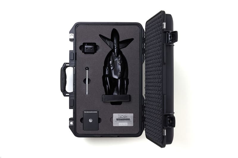 neighborhood futura laboratories collaboration collection pointman incense chamber gore tex infinium marmot pullover hoodie t shirt dad cap ma-1 chair camo e cot e hanger ep field office sk8thing ce release info