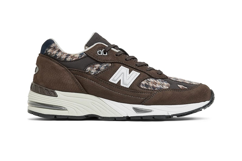 new balance 991 harris tweed brown navy white M991HAR release date info store list buying guide photos price 