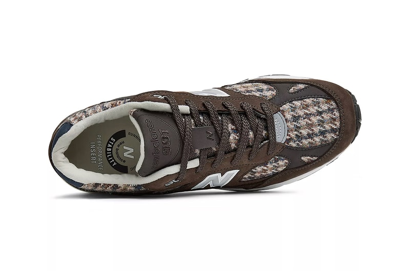 new balance 991 harris tweed brown navy white M991HAR release date info store list buying guide photos price 
