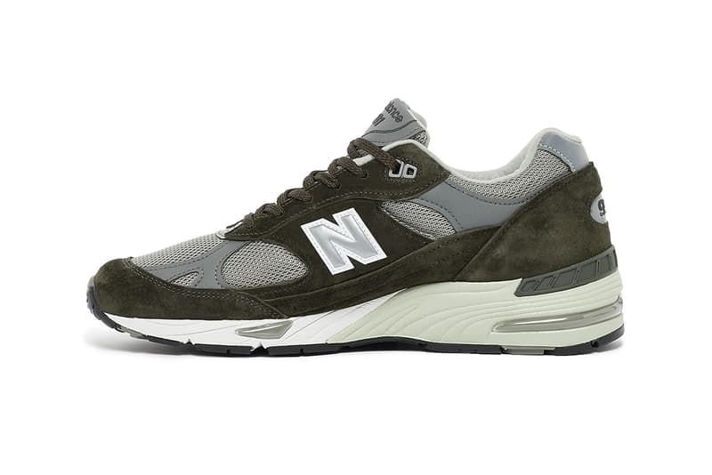 new balance 991 olive green gray M991OLG release info store list buying guide photos price 