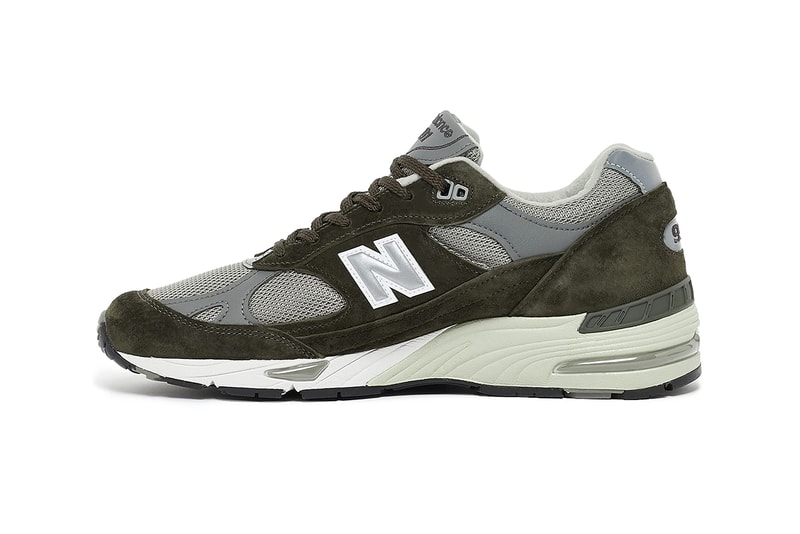 new balance 991 olive green gray M991OLG release info store list buying guide photos price 