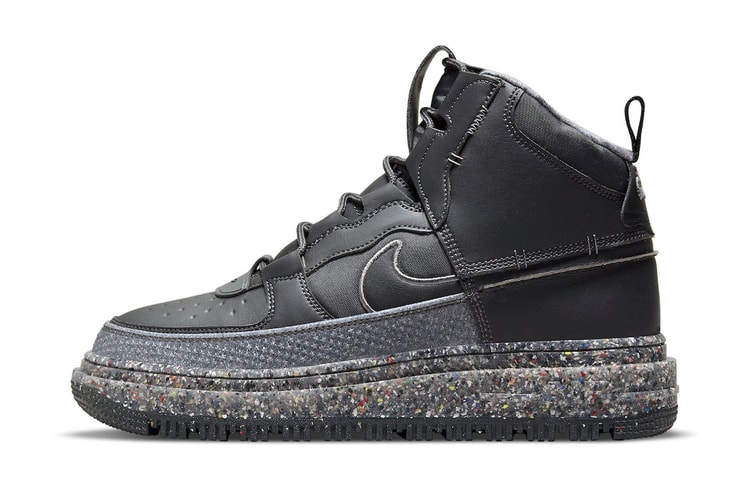 Nike Molds New Air Force 1 Boot Crater in a "Dark Smoke Gray" Colorway