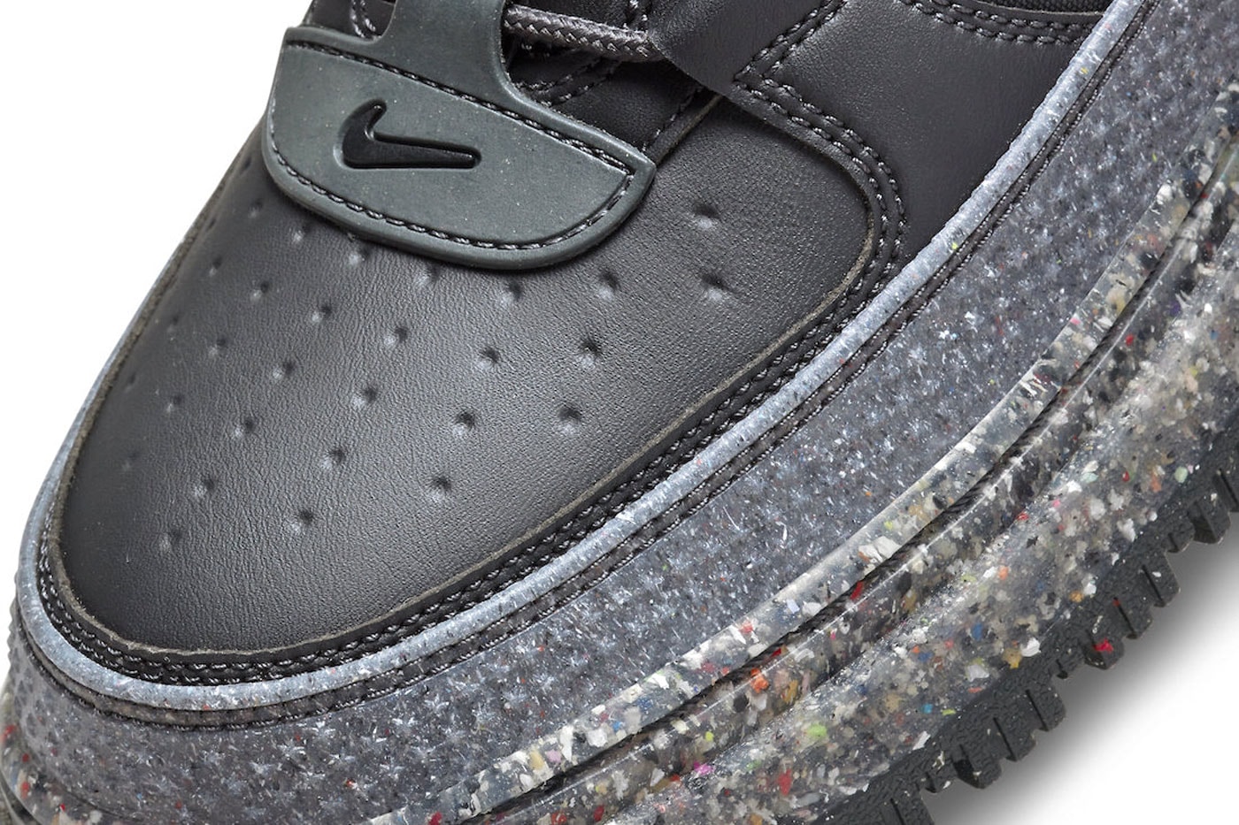 Nike Air Force 1 Boot Crater "Dark Smoke Gray" DD0747-001 Release 2021 Move to Zero Grind rubber