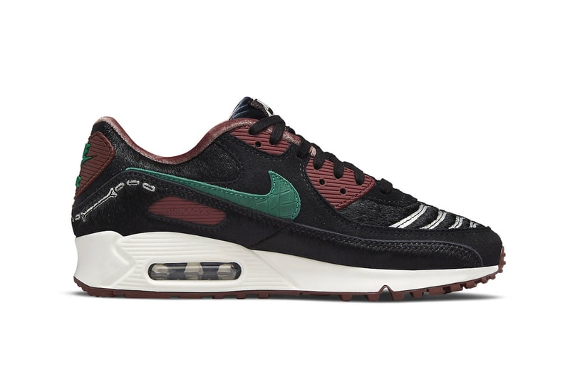 Nike Air Max 90 "Siempre Familia" Official Look sneaker footwear swoosh DO2154-010 Día de los Muertos