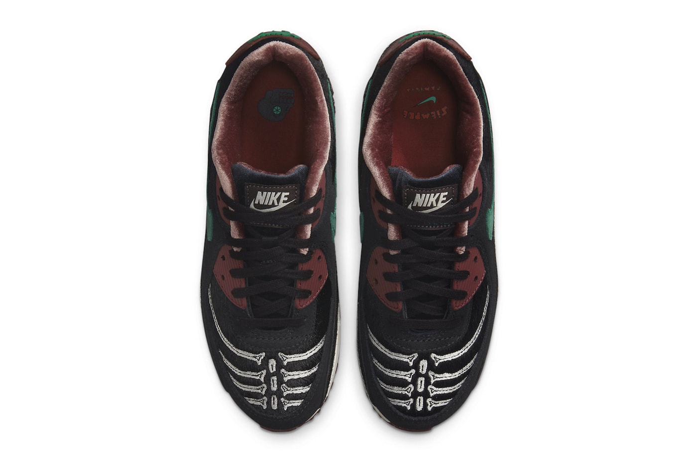 Nike Air Max 90 "Siempre Familia" Official Look sneaker footwear swoosh DO2154-010 Día de los Muertos