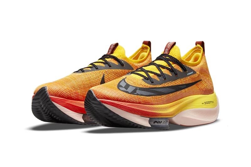 Nike Celebrates Japan's Annual Relay Race Marathons with the Air Zoom AlphaFly NEXT% Ekiden do2407-728-release-info hakone ekiden japan tokyo amarillo magma orange flyplate atomknit black available