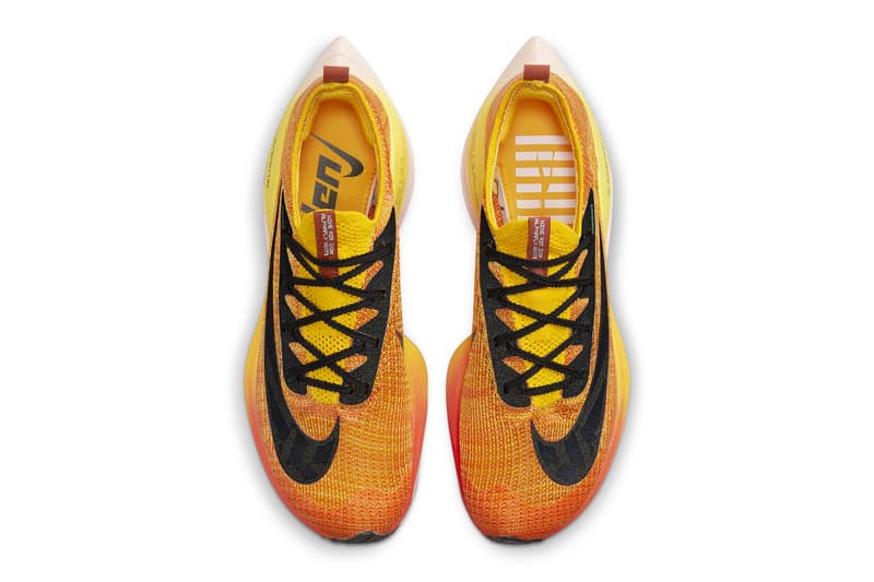 Nike Celebrates Japan's Annual Relay Race Marathons with the Air Zoom AlphaFly NEXT% Ekiden do2407-728-release-info hakone ekiden japan tokyo amarillo magma orange flyplate atomknit black available