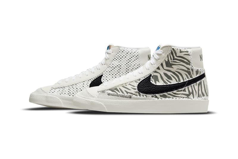 nike blazer mid game màu trắng Royal zebra thay đổi và tiết lộ DO6402 100 ngày phát hành thông tin cửa hàng danh sách mua ảnh hướng dẫn giá