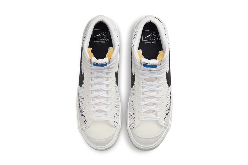 nike blazer mid white game royal zebra alter and reveal DO6402 100 release date info store list buying guide photos price