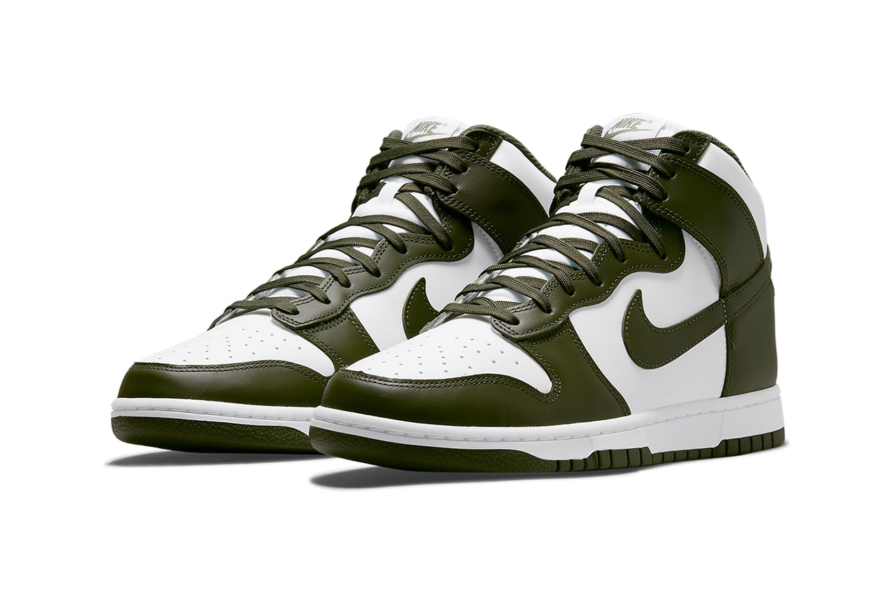 nike dunk high cargo khaki white DD1399-107 release date info store list buying guide photos price 