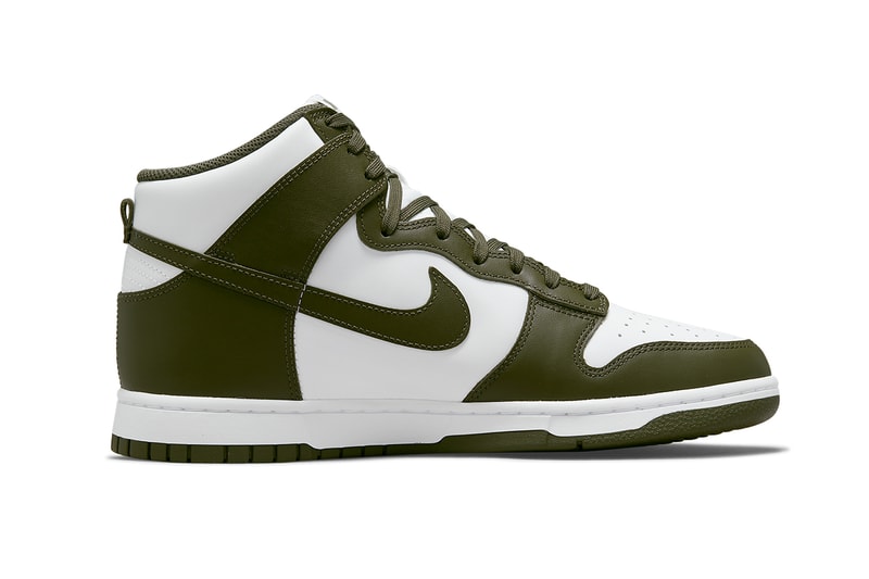 nike dunk high cargo khaki white DD1399-107 release date info store list buying guide photos price 
