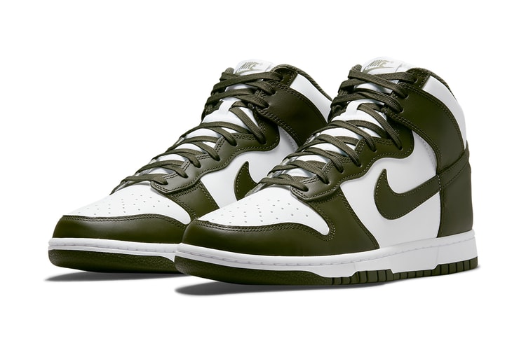 Official Images of the Nike Dunk High "Cargo Khaki"