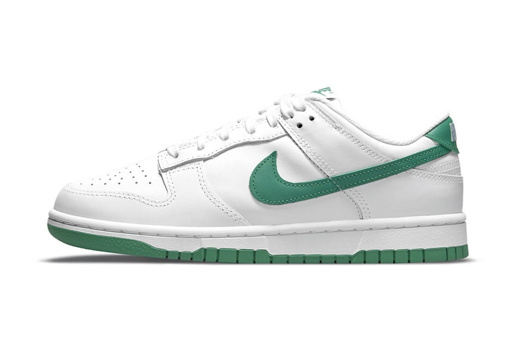 Nike Outfits the Dunk Low in a Soft "Green Noise" Colorway
