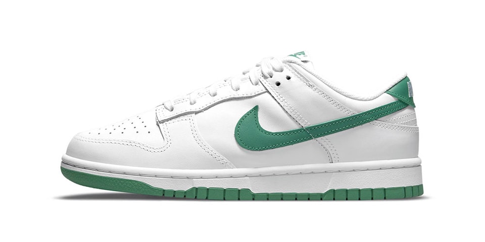 Nike Dunk green and white dunks Low "Green Noise" Release 2021 | HYPEBEAST