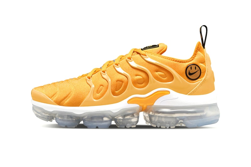 Nike Air VaporMax Plus Go The Extra Smile pollen yellow strike team orange black DO5874 700 womens exclusive november 18 200 USD release date price info