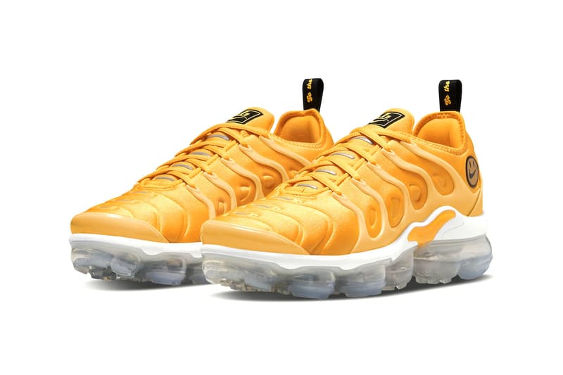 Nike Air VaporMax Plus Go The Extra Smile pollen yellow strike team orange black DO5874 700 womens exclusive november 18 200 USD release date price info