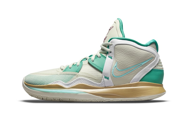 nike kyrie 8 keep sue fresh DC9134 002 release date info store list buying guide photos price white green gold 