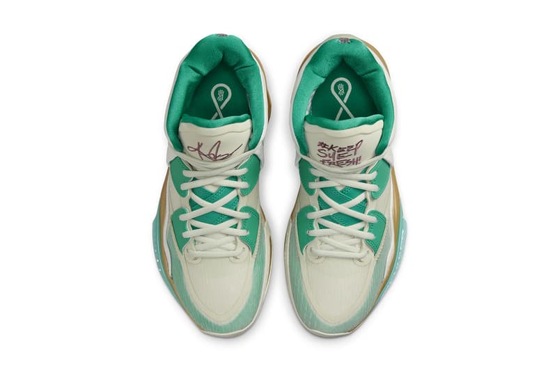 nike kyrie 8 keep sue fresh DC9134 002 release date info store list buying guide photos price white green gold