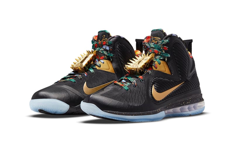 lebron 9 gold king of the throne