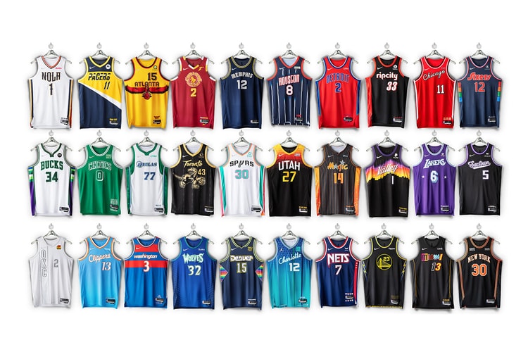 Nike Officially Unveils the 2021-22 NBA City Edition Uniforms