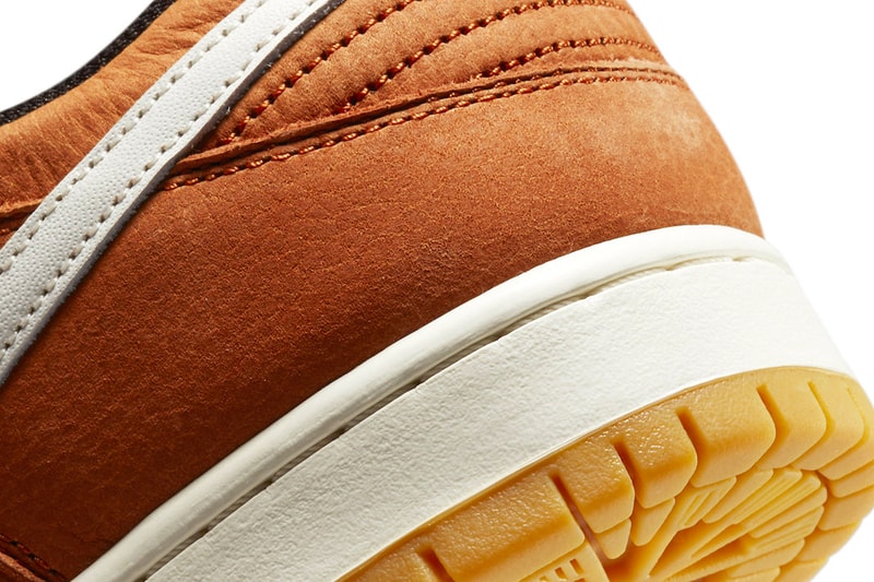 Nike SB Dunk Low Dark Russet Official Look Release Info dh1319-200 Date Buy Price Orange Label