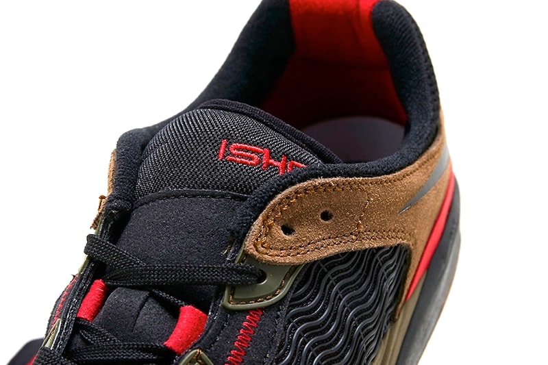 Nike SB Ishod Light Olive First Look Release Info dc72320-300 Date Buy Price Light Olive Black Varsity Red