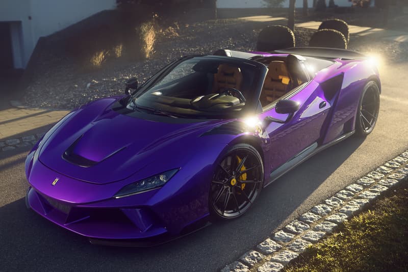 NOVITEC N-LARGO Ferrari F8 Spider Twin Turbo V8 Roofless Supercar Italian Custom Limited Edition Power Speed Performance Price