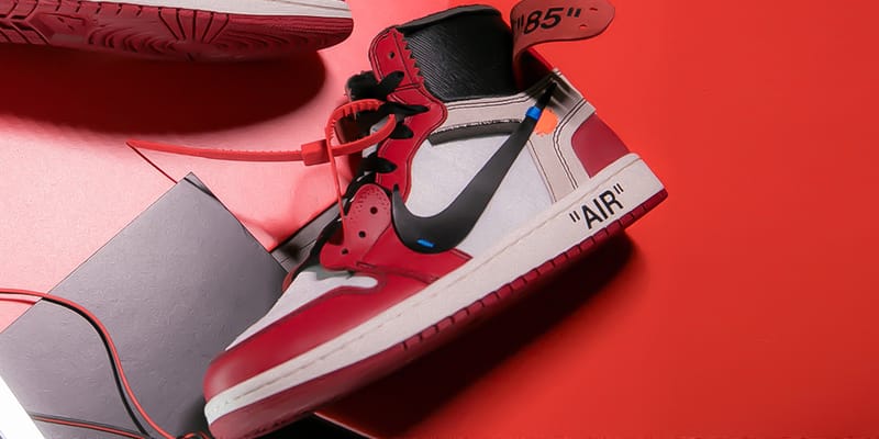 chicago off white air jordan 1