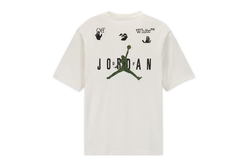 Off-White™ x Jordan Brand Reveal Apparel Capsule Collection virgil abloh nike air jordan 2 sweaters jumpman tshirt michael jordan