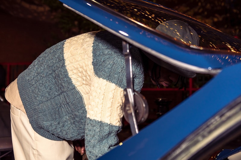 oi polloi aran jumper capsulre release information details buy cop purchase release information manchester