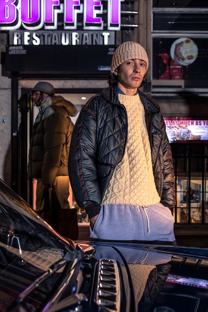 oi polloi aran jumper capsulre release information details buy cop purchase release information manchester
