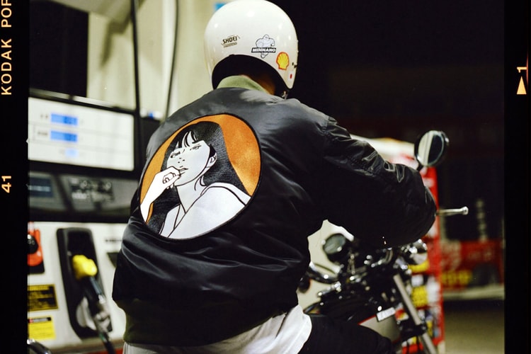 ON AIR and Alpha Industries Release an Embroidered MA-1 Jacket