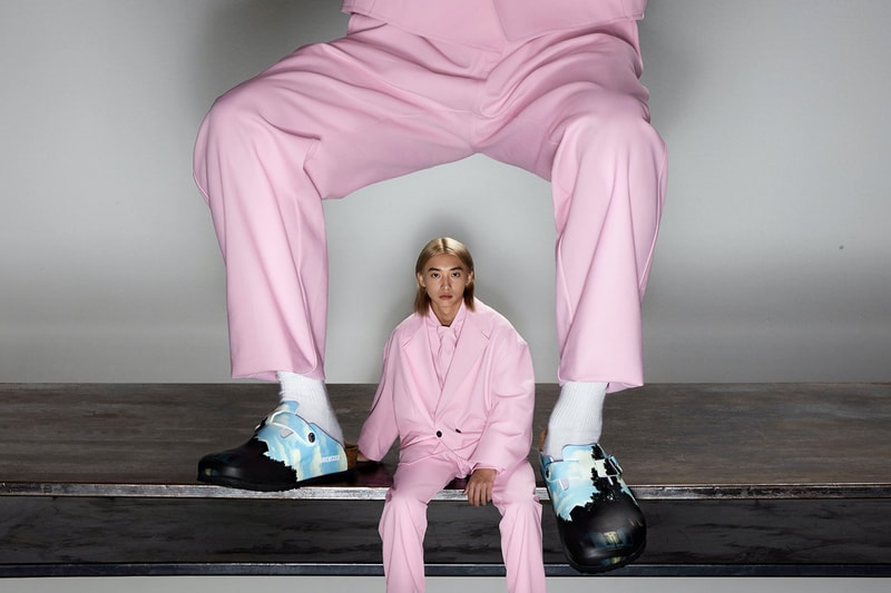 Opening Ceremony x Birkenstock FW21 Collaboration release info Rene Magritte clog boston 