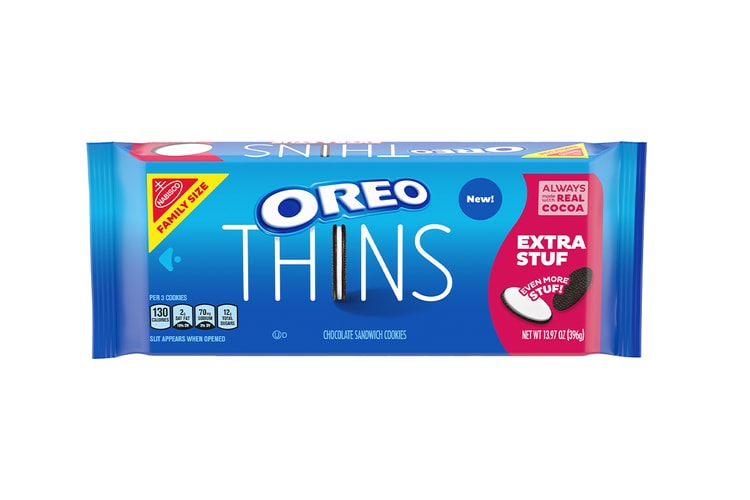 Indulge in Almost Double the Creme With the OREO THINS Extra Stuf Cookies