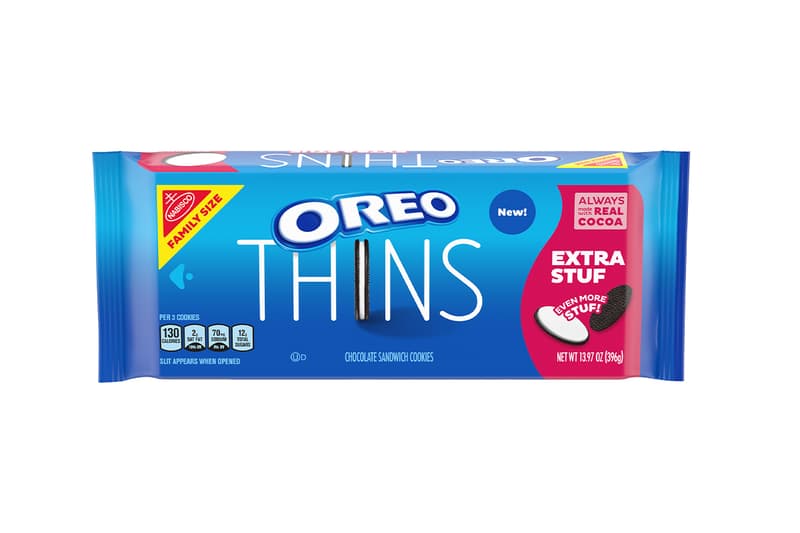 OREO THINS Extra Stuf Cookies Release Info january 2022 nabisco