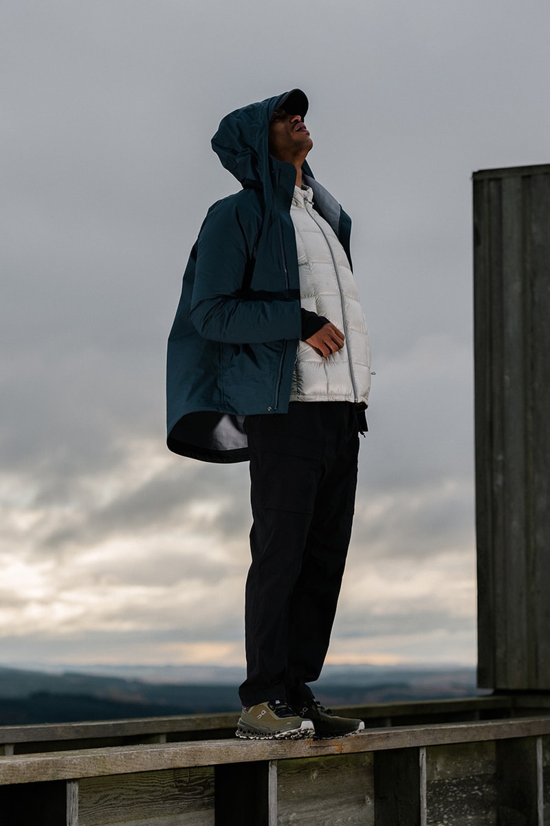 Outsiders Store "Tilting Away From The Sun" FW21 editorial release information mont bell outerwear British retailer
