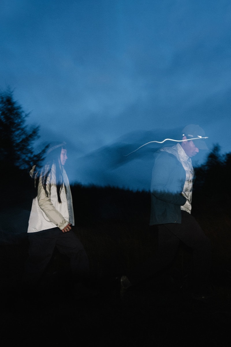Outsiders Store "Tilting Away From The Sun" FW21 editorial release information mont bell outerwear British retailer