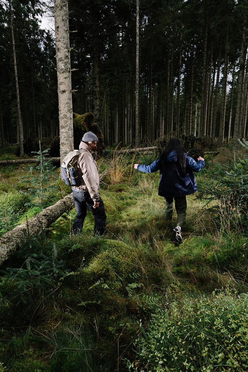 Outsiders Store "Tilting Away From The Sun" FW21 editorial release information mont bell outerwear British retailer