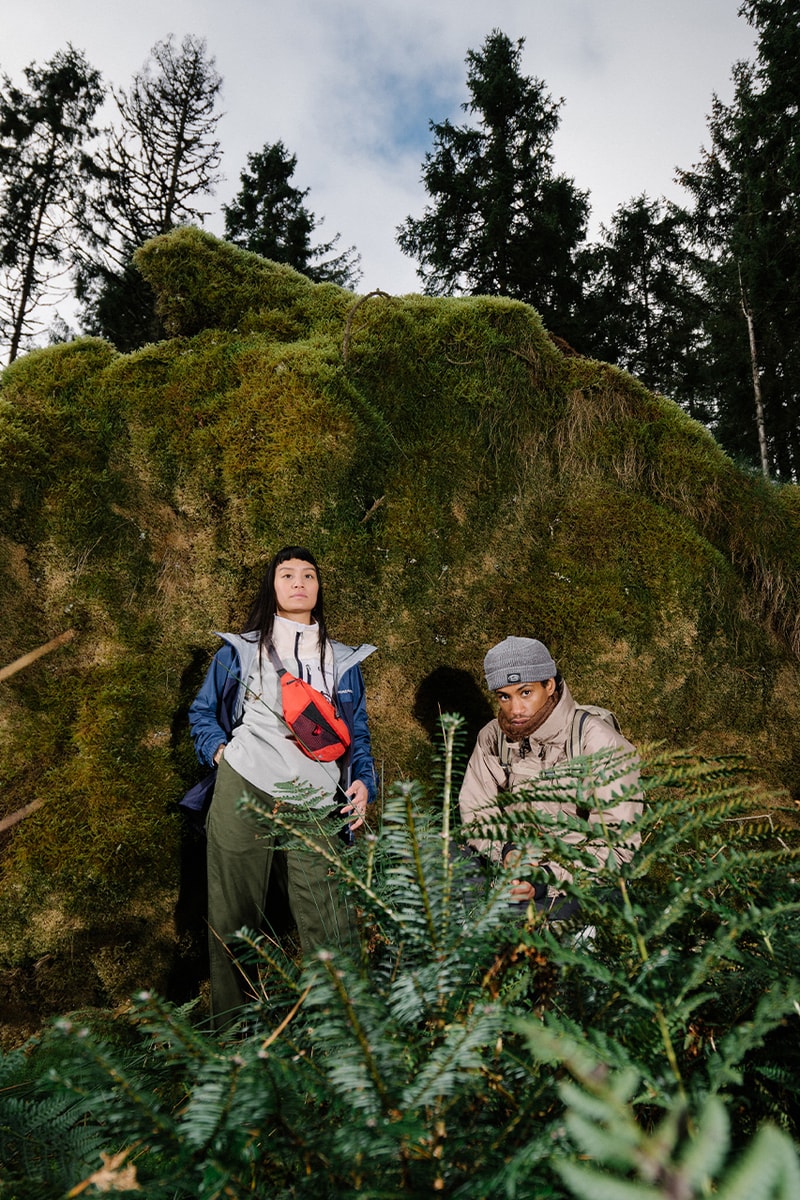 Outsiders Store "Tilting Away From The Sun" FW21 editorial release information mont bell outerwear British retailer
