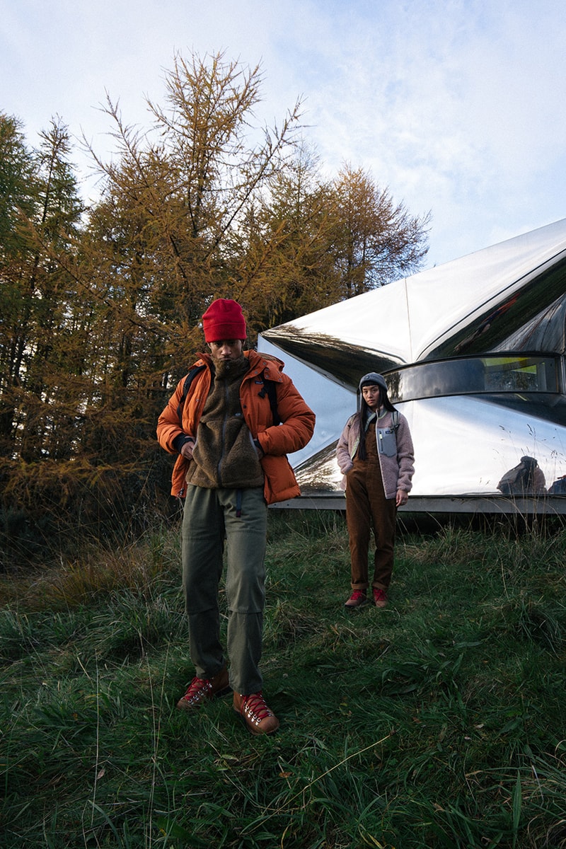 Outsiders Store "Tilting Away From The Sun" FW21 editorial release information mont bell outerwear British retailer