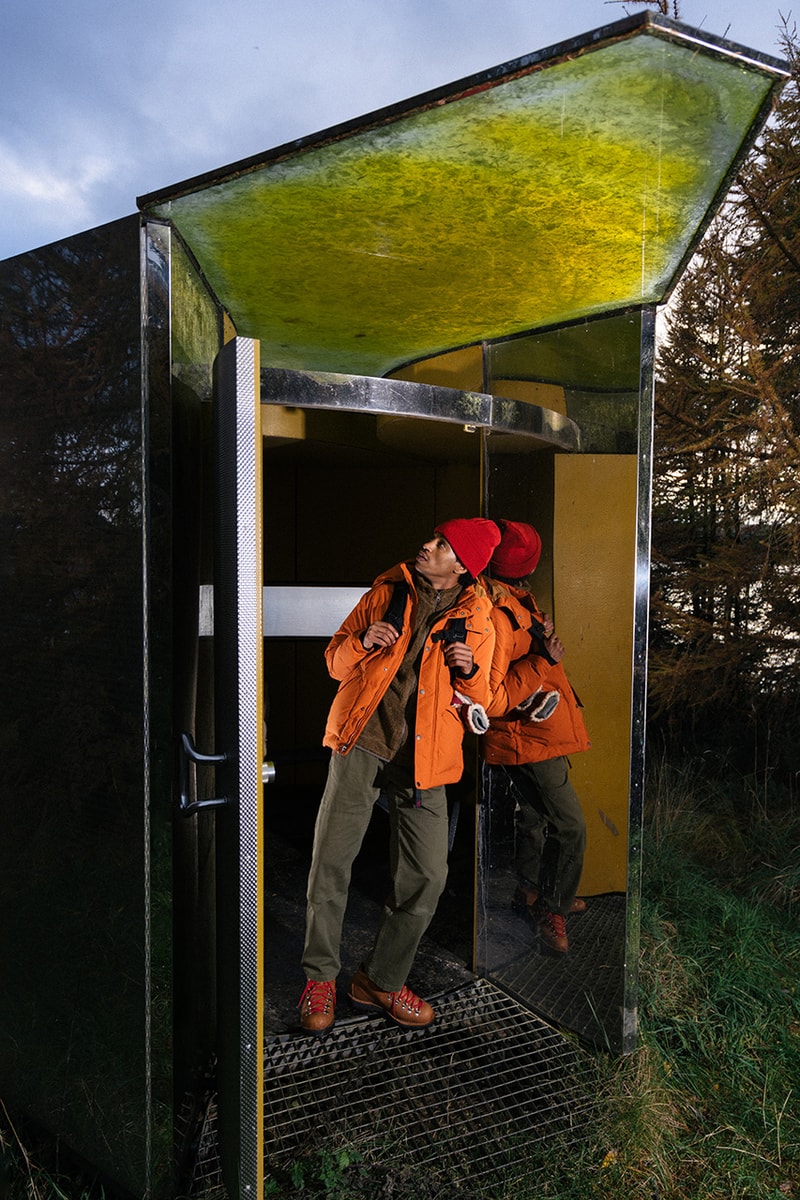 Outsiders Store "Tilting Away From The Sun" FW21 editorial release information mont bell outerwear British retailer