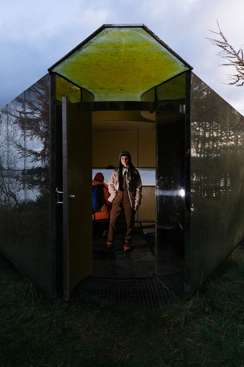 Outsiders Store "Tilting Away From The Sun" FW21 editorial release information mont bell outerwear British retailer