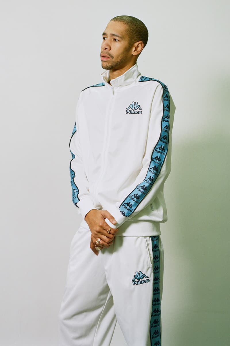 Palace x Kappa FW21 Collaboration Release Info date sportswear tracksuit jumper football shirt