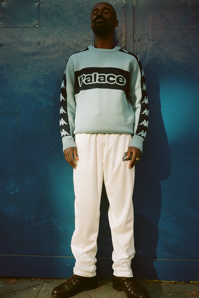 Palace x Kappa FW21 Collaboration Release Info date sportswear tracksuit jumper football shirt