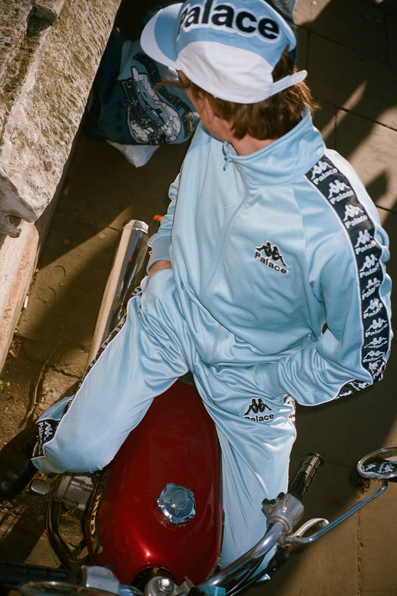 Palace x Kappa FW21 Collaboration Release Info date sportswear tracksuit jumper football shirt