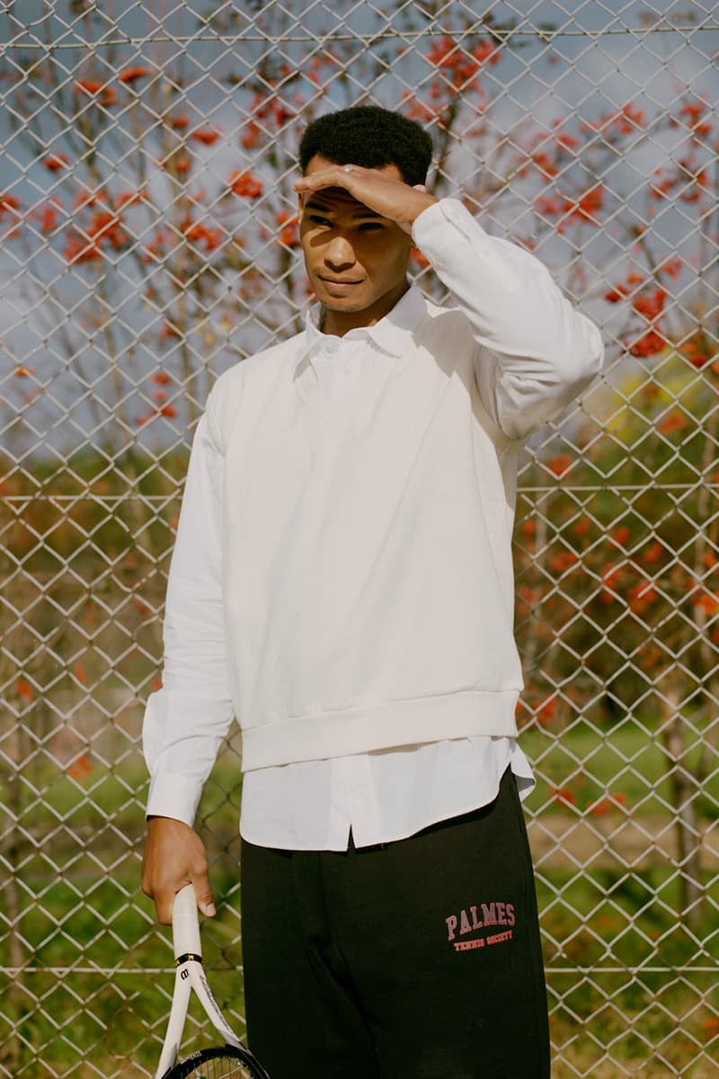 palmes tennis society fall 2021 campaign lookbook release details information simon heger knudsen copenhagen