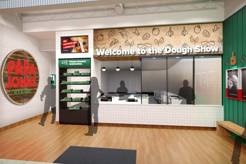 Papa John's Rebranding Info Brand Visual Identity Logo Customer-Centric Restaurant Design