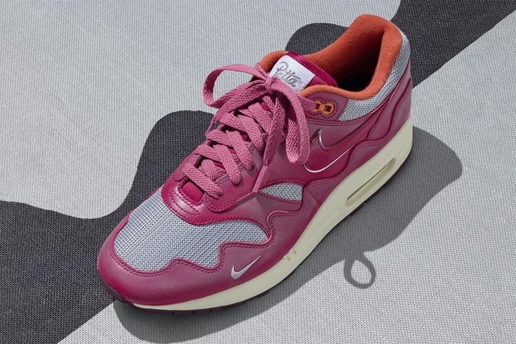 Patta Announces Release Date for Its Nike Air Max 1 “Rush Maroon”